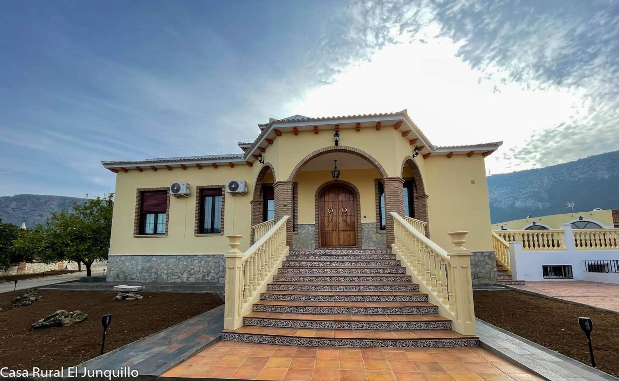 Casa Rural El Junquillo Cuevas De San Marcos Exterior foto